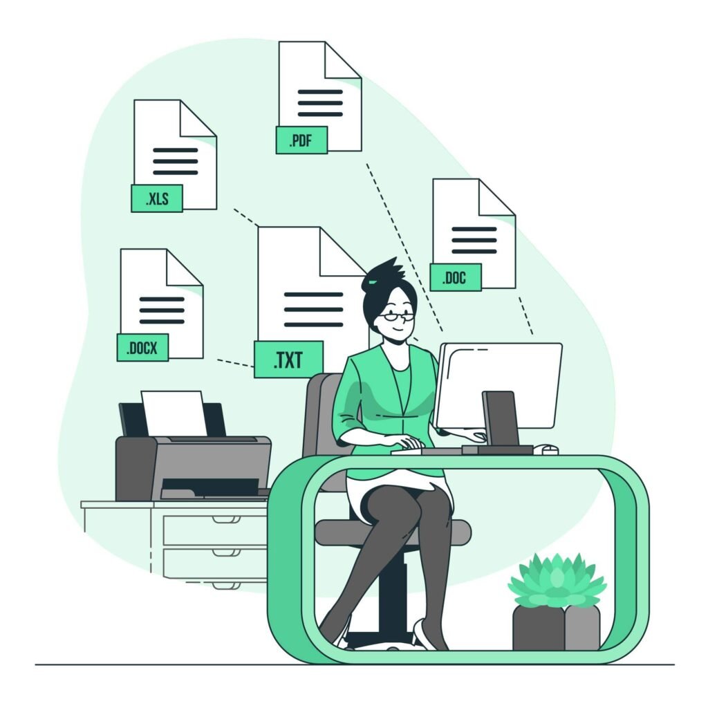 multiples formatos de archivos con libreoffice