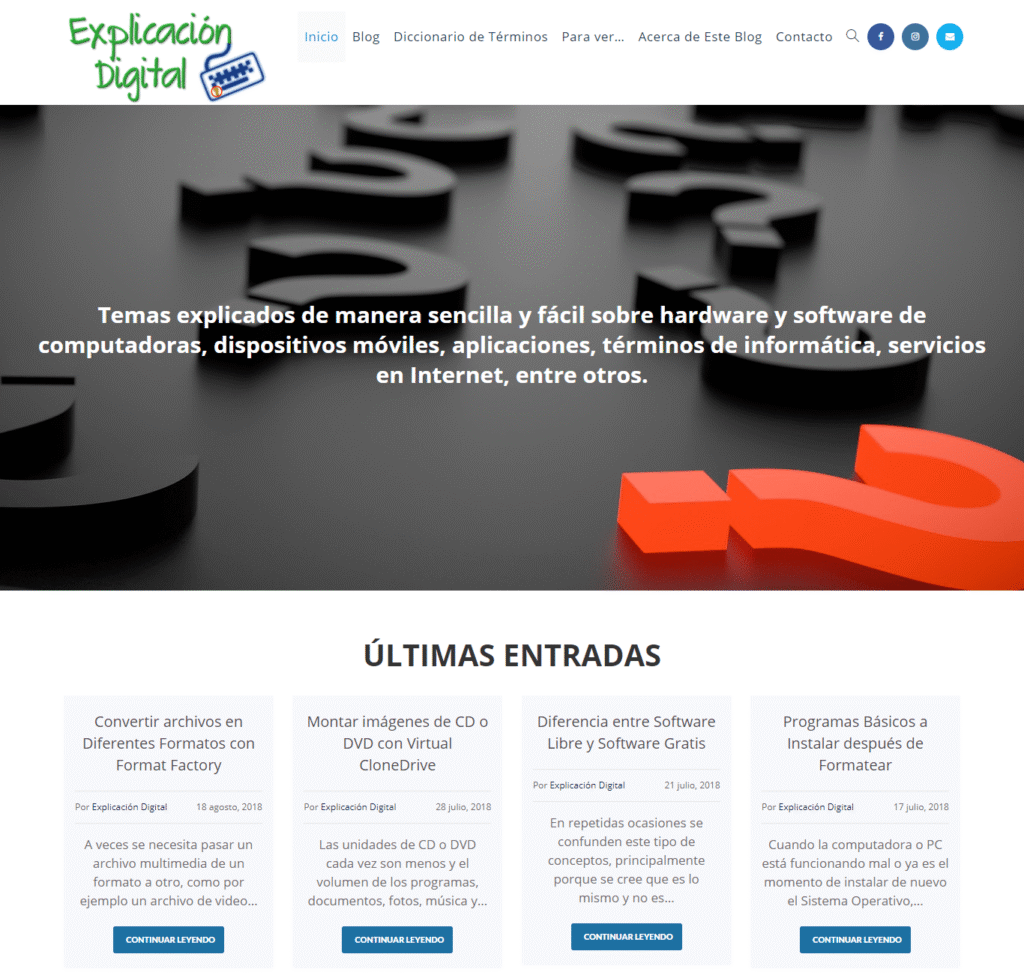 explicación digital